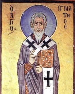 Foto Santo Ignatius dari Antiokhia