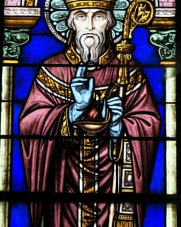 Foto Santo Narsisus dari Yerusalem