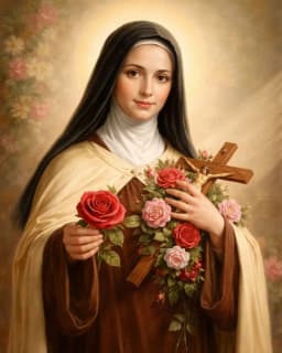 Foto Santa Teresia dari Kanak-kanak Yesus